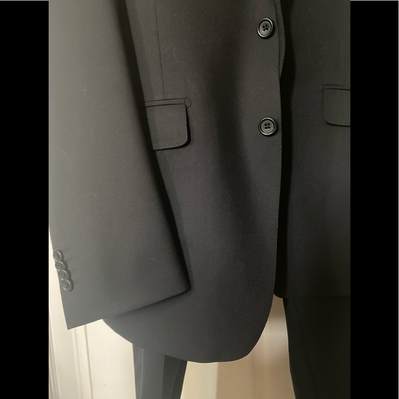 PAUL BETENLY CERAMICA Roberto Blazer 38R Roma Pant 31R Modern Slim Suit Charcoal - Picture 7 of 16